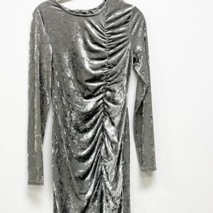 NWT Future Collective Silver Dress